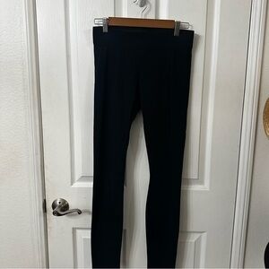 Helmut Lang Black Reflex Skinny Leggings Size Small.